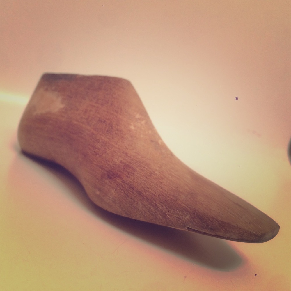 Vintage Yesteryear Rustic Children’s Shoe Form